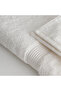 Paye Bath Towel 100% Organic Cotton Embroidered Cream 80X150 cm - 5