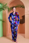 PJS 27079 طقم بيجامة نسائي بأزرار - 3