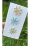 Baby Daisy Soft Tones Hair-Free Baby Hair Clip Set 3 (Baby Hair Clips That Do Not Hurt Hair) Mint Green Yellow Green - 2