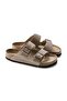 Arizona Sfb Soft Footbed Leoi Esitme Brown Unisex Double Strap Slippers 552813
