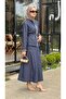 Skirted Denim Suit 2t078 - 4