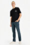 100% Cotton Boxy Fit Printed T-Shirt F8164Ax26Sp - 2
