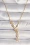 316L Steel Gold Color Chain Zircon Stone Star Model Women's Necklace