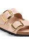Arizona Big Buckle Nl High Shine Powder Beige Women's Slippers 1026553 - 4