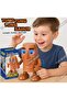 Dancing Wooden Stickman Toy with Music & Lights for Kids - 3