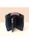 Genuine Leather Card Holder Zipper Wallet - 3