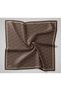 Olinda Scarf Clover Pattern Dark Mink 90X90 - 7
