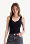 Women's Cotton & Modal Thick Strap Standard Length Tank Top - Soft Textured & Flexible Fabric - 2