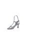 Ceylan 600 Women's Silver Thin Heeled Evening Dress Shoes - 3