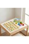 Wooden Arabic Alphabet Puzzle Board – Educational Learning Toy with Knobs for Kids, Early Language & Cognitive Development - 3
