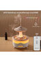 UFO Raindrop Aroma Diffuser Humidifier with LED Light & Mist Spray for Home Office - 6