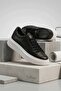 Women's Khaki Leather High Sole Casual Shoes - 5