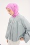 Olinda Scarf Clover Pattern Pink 90X90 - 3