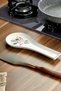 Decorative Floral Patterned Ladle and Spoon Holder Ceramic Stylish Countertop Organizer Spoon Holder 27 cm - 8