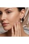 Silver Color Minimal Hoop Earrings |   Classic Stylish Women's Earrings - 2