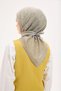 Olinda Scarf Clover Pattern Light Gray 90X90 - 4