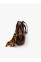 Women's Brown Leather Mini Scarf Detailed Stylish Daily Women's Bag - 6