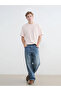 Pink Loose Fit Basic Thick T-Shirt - 4