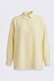 Buttoned Hijab Shirt 612137 - Yellow - 6