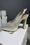 Women's 10 cm Platform Ecru Stone Platform (Perfect Fit) - 3