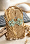 Straw Earrings - Iconic Floral Theme - Bohemian Chic Summer Fashion Summer Earrings - 3