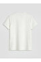 White Crew Neck Stone Women's T-Shirt - 5