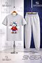 Children's Tavsan Nice Makas 3-Piece T-Shirt Tracksuit Set - 3