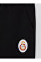Black Galatasaray Printed Boys' Jogger Sweatpants - 3