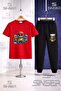 Children's Ninja Turtle 3-Piece T-Shirt and Sweatpants Set in a Square - 4