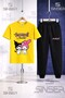 Children's Kromi 2-Piece T-Shirt and Sweatpants Set with Writing on the Top - 4