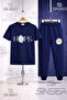 Children's Tayfa Teyp 4Lu 3Lu 3-Piece T-Shirt and Tracksuit Set in Square Box - 4