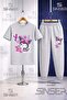 Children's Kromi Cool Written 3-Piece T-Shirt Tracksuit Set - 3
