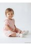Pink Baby Collar Floral Baby Girl Dress - 3