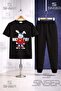 Children's Tavsan Nice Makas 3-Piece T-Shirt Tracksuit Set - 2