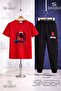 Children's Orumcekman Orumcegin Onunde 3Lu Square in the Square 3LÜ T-Shirt Tracksuit Set - 4