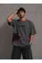 I’M Fine Printed Oversize Unisex T-Shirt Streetwear Minimal Design Loose Fit - 3