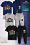 Children's Ninja Turtle 3-Piece T-Shirt and Sweatpants Set in a Square