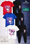 Children's Kromi Cool Written 3-Piece T-Shirt Tracksuit Set