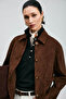 Camıla Dark Brown Women's Jacket 121120017