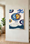 Modern Pattern Fabric Wall Covering Aesthetic Bedroom Decor Washable Quality Easy to Install Stylish - 2