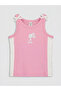 Original Oval Collar Barbie Printed Girls' Undershirt - 3