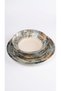 18-Piece Stackable Vortex Dinner Set for 6 People - Premium Dinner Set - 7