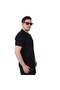Black Lacost Polo Neck Tactical T-Shirt - 2