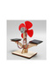 Solar Fan Wooden Science Experiment Learning & Educational Kit - 3