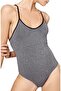 Seamless Gray Bodysuit