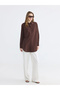 Lcw Everyday Brown Regular Fit Women's Shirt Tunic - 2