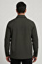 سترة رجالية من Metropole Modern Regular Fit مقاومة للماء باللون الكاكي M601-R0501-02 - 3