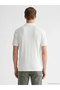Southblue ecru polo collar men's t-shirt - 4