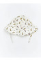 Ecru Printed Baby Girl Bucket Hat - 3