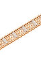 Gliederarmband mit Strasssteinen - 3
